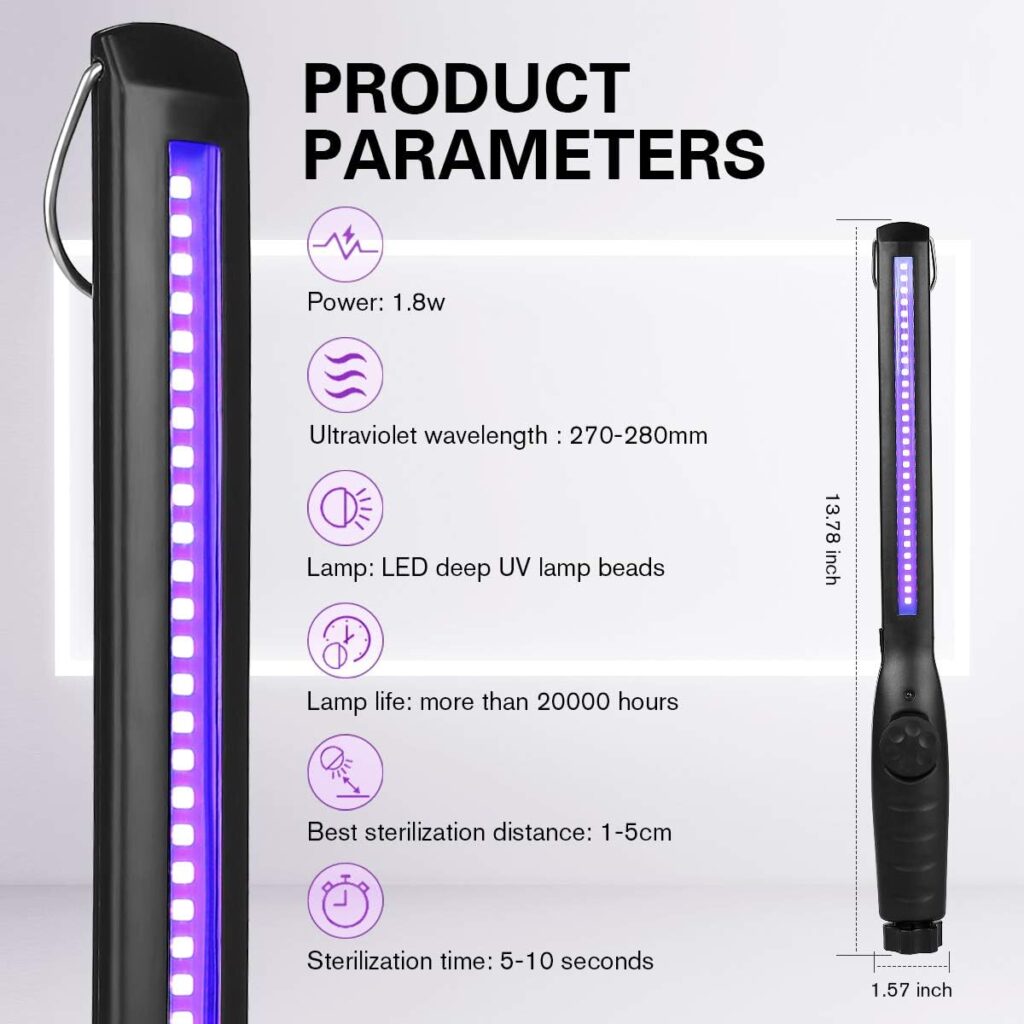 UV light sanitizers